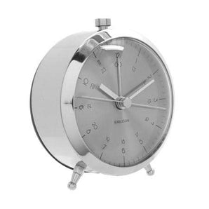 Karlsson Alarm clock Button stål