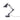 Leitmotiv Bordlampe i industrielt design - trendy sort