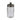 Chic Antique Lysestage m. rillet glaskrukke