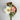 Blomsterbuket 5 stilke 43 cm - Hvid mix