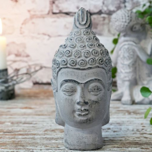 Chic Antique Buddha H17,5 cm