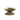 Lysestage m. blade antique messing - Chic Antique