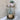 Sidebord rundt med hylde i antique messing - Chic Antique