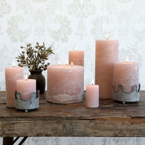 Chic Antique Macon Bloklys Støvet rosa - Flere størrelser