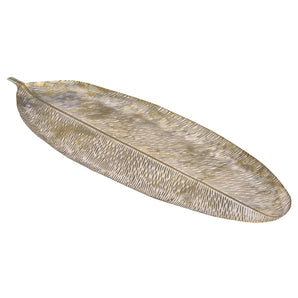 Dekorations fad med bladmotiv - Chic Antique