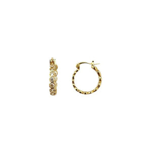 PICO COPENHAGEN Elva Crystal Petit Hoops main image 0