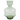 Organi glas vase H35 cm - Grøn