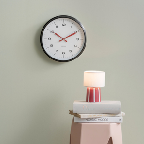 Wall Clock Modern Factory, lydløs - Karlsson