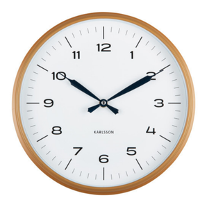 Wall Clock Modern Factory, lydløs - Karlsson