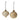 Glimmer/Guld Julekugle 8cm - 2 varianter -Speedtsberg