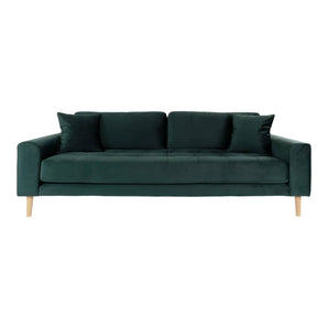 Lido 3 Personers Mørkegrøn Sofa