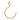 Bloomingville Killitta Knag, Guld, Metal