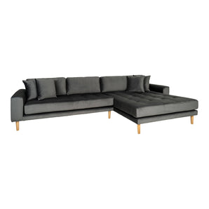Lido Mørkegrå Lounge Sofa