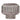 Chic Antique Lysestage m. riller Taupe
