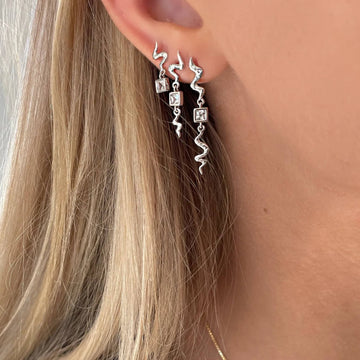 Nava Copenhagen Serena Earrings - Sølv