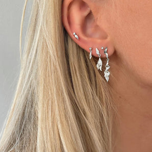 Nava Copenhagen Shiro Earrings - Sølv