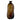 Chic Antique Vase/ Flaske i Brun Glas