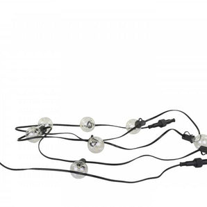 Lyskæde m. lystråde LED pærer