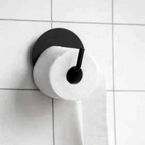 Sort Text toiletpapirholder